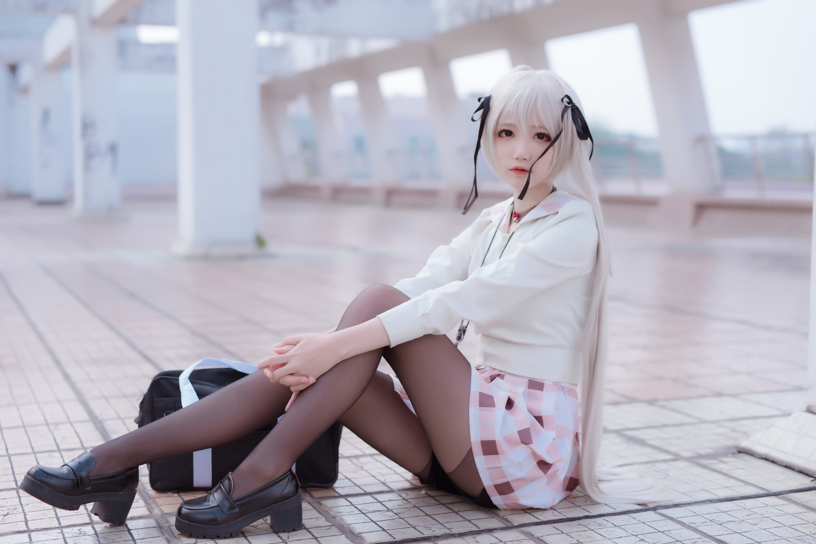 图片[1]-五更百鬼 – NO.044 校服穹妹[12P]-XikXak